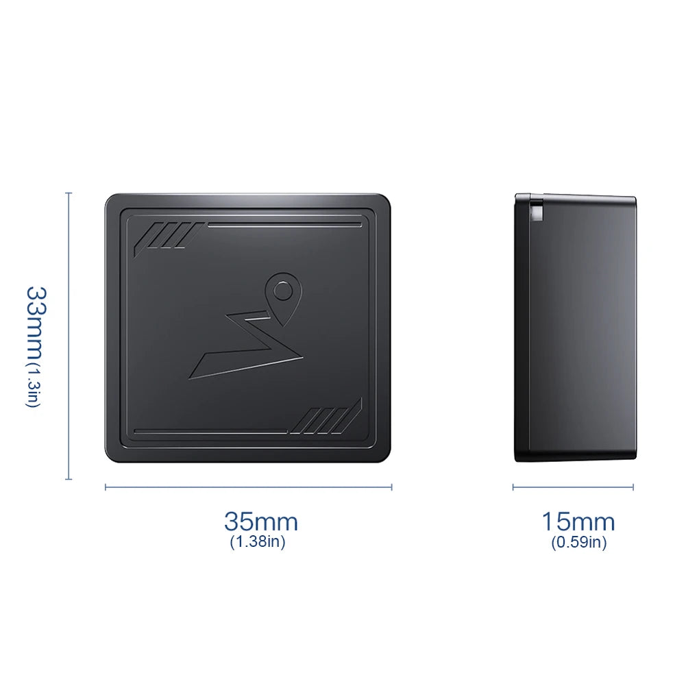 2025 Mini 4G GPS Trackers with App Real Time Tracking Device Anti-Lost Smart Recording GPS Locator for Elderly Kids Pets Cars