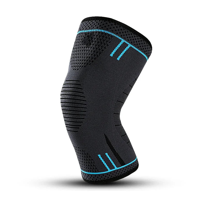 1PCS Compression Knee Support Sleeve Elastic Breathable Nylon Knee Pads Brace Gym Sports Protector Basketball Volleyball Running