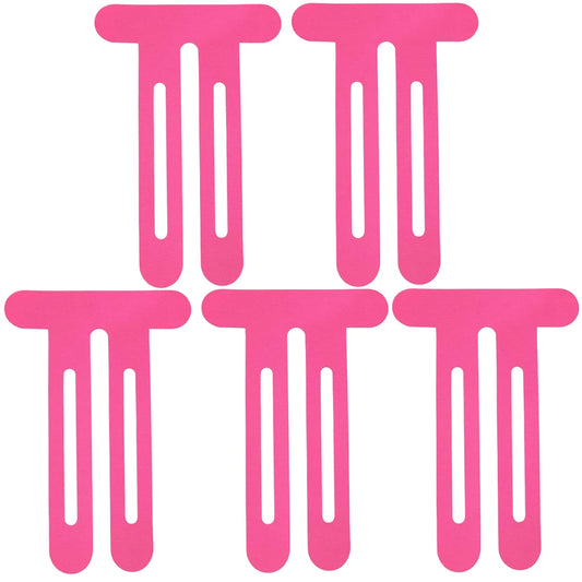 5Pcs Precut Kinesiology Tape Breathable Knee Athletic Tape Sports Protection Patches for Knee Support & Stability