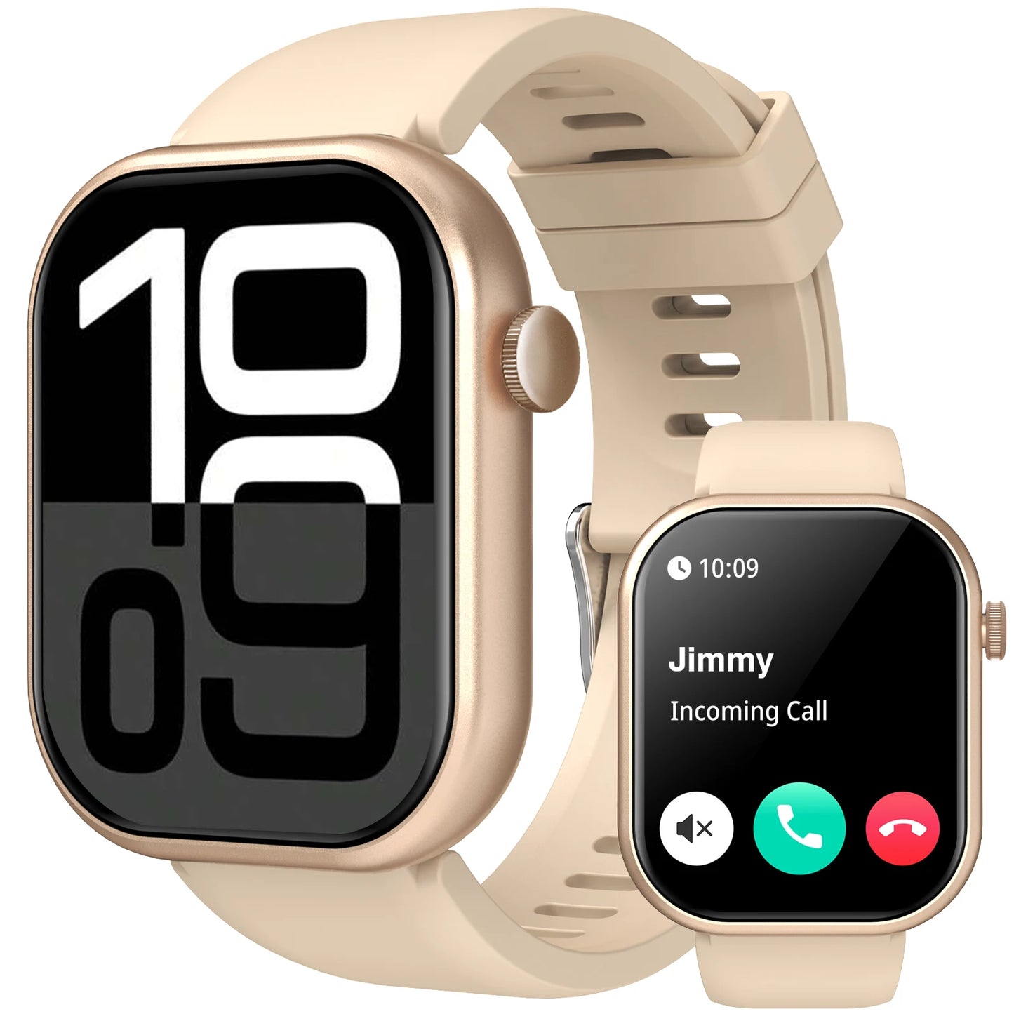 2025 New Smart Watch Bluetooth Call Message Reminder Sports Health Monitoring Men and Women Smart Watch Christmas Holiday Gift