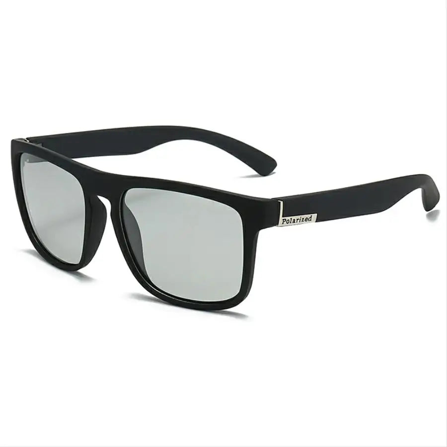 Fashion Photochromic Polarized Sunglasses Men Women Vintage Square Sun Glasses Man Brand Designer Driving Fishing UV400 Eyewear