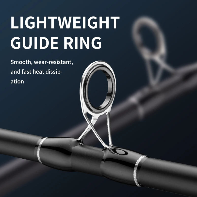 MAXIMUS Freshwater Saltwater Carp Bass Lure Fishing Rod Spinning Casting FUJI guide Fishing Rod SEA GUIDE