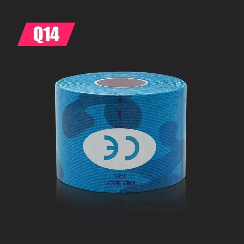 1/2Pcs Muscle Tape Sports Tape Kinesiology Tape Cotton Elastic Adhesive Muscle Bandage Care Physio Strain Injury Support