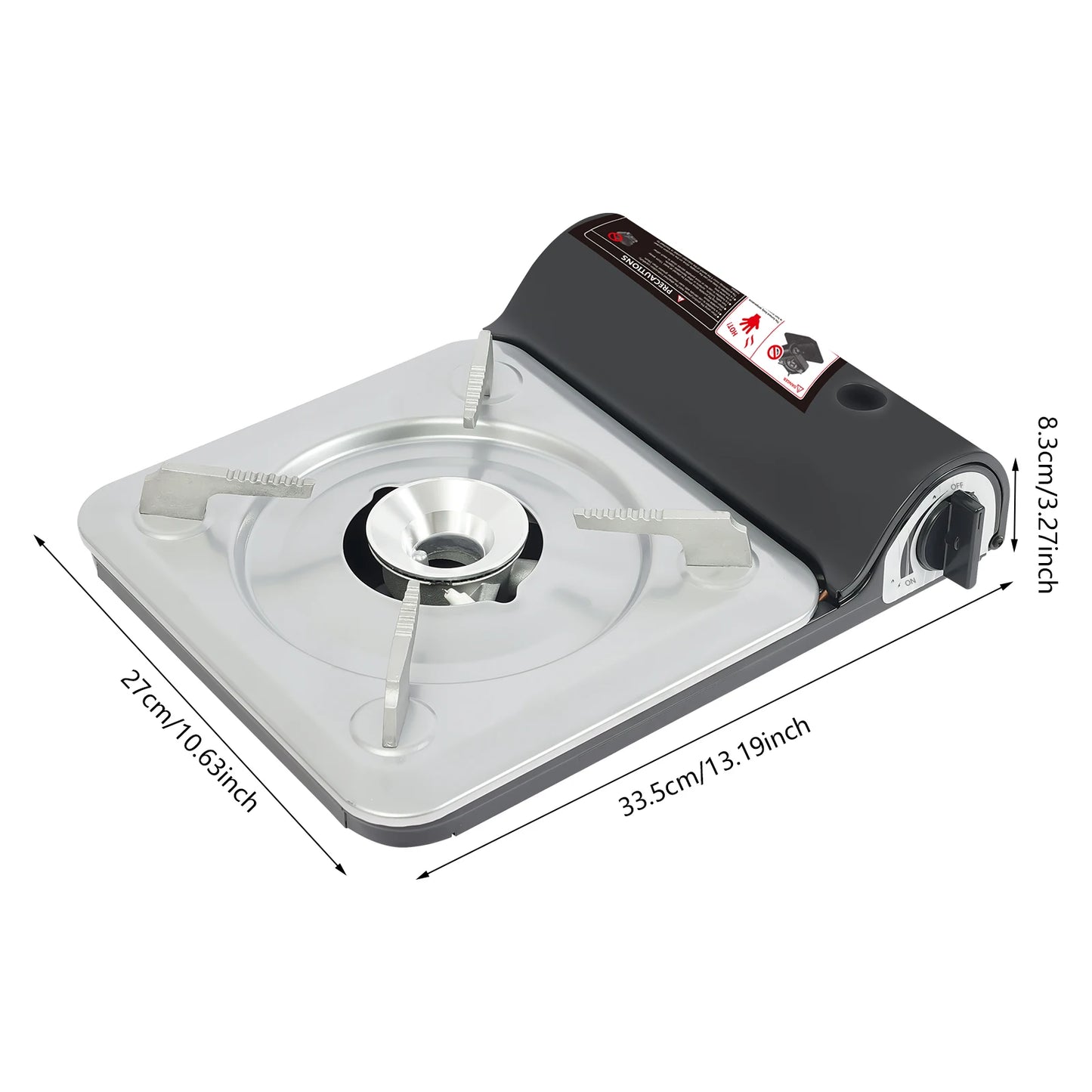 3500w Portable Gas Stove Adjustable Single Burner Camping Gas Stove Butane Camping for Indoor Outdoor Cooking Hiking Picnic