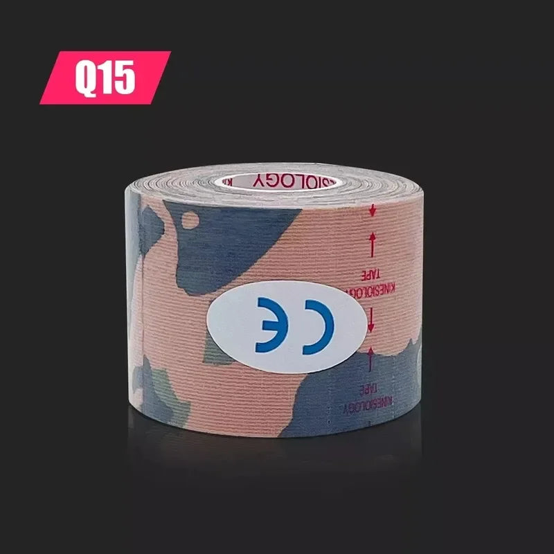 1/2Pcs Muscle Tape Sports Tape Kinesiology Tape Cotton Elastic Adhesive Muscle Bandage Care Physio Strain Injury Support
