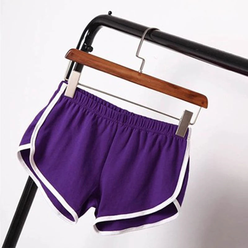 Summer Exercise Gym Shorts Women Yoga Shorts Professional Sports Running Black Workout Black Training Shorts