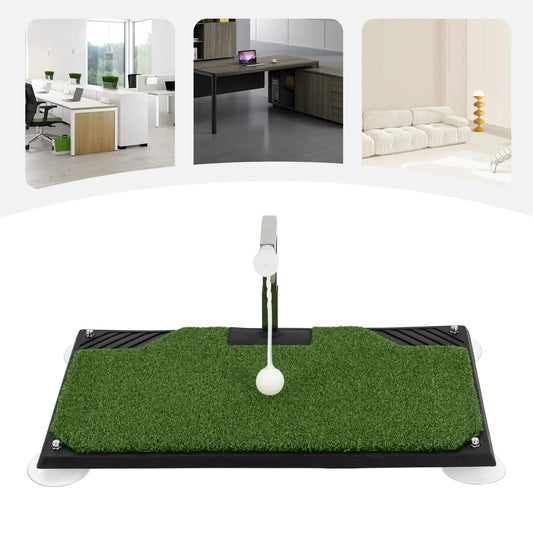 Golf Swing Trainer with 5 Gears Height Adjustable Ball Mount, 360 °   Rotating Auto