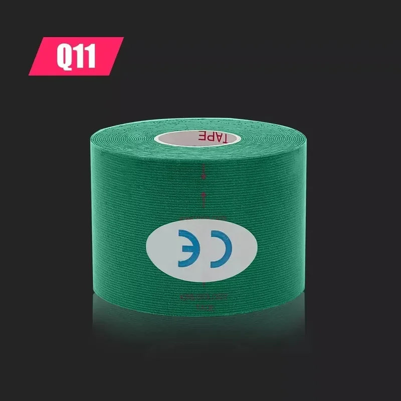1/2Pcs Muscle Tape Sports Tape Kinesiology Tape Cotton Elastic Adhesive Muscle Bandage Care Physio Strain Injury Support