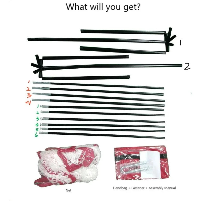 Nets for Tennis Ball Machine(10lb),Ball Recycling Net Also for Baseball/Golf Portable and Easy to Disas