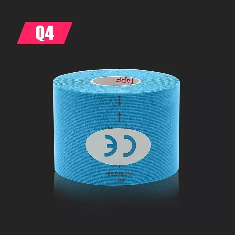 1/2Pcs Muscle Tape Sports Tape Kinesiology Tape Cotton Elastic Adhesive Muscle Bandage Care Physio Strain Injury Support