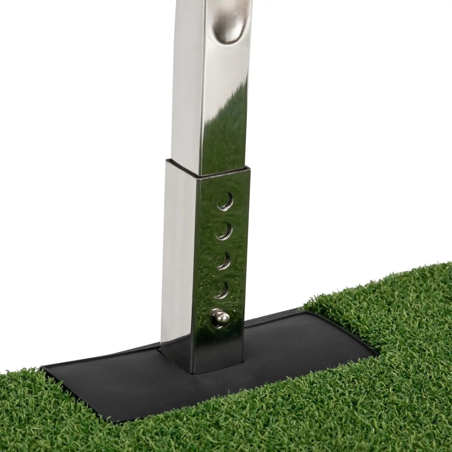 Golf Swing Trainer with 5 Gears Height Adjustable Ball Mount, 360 °   Rotating Auto