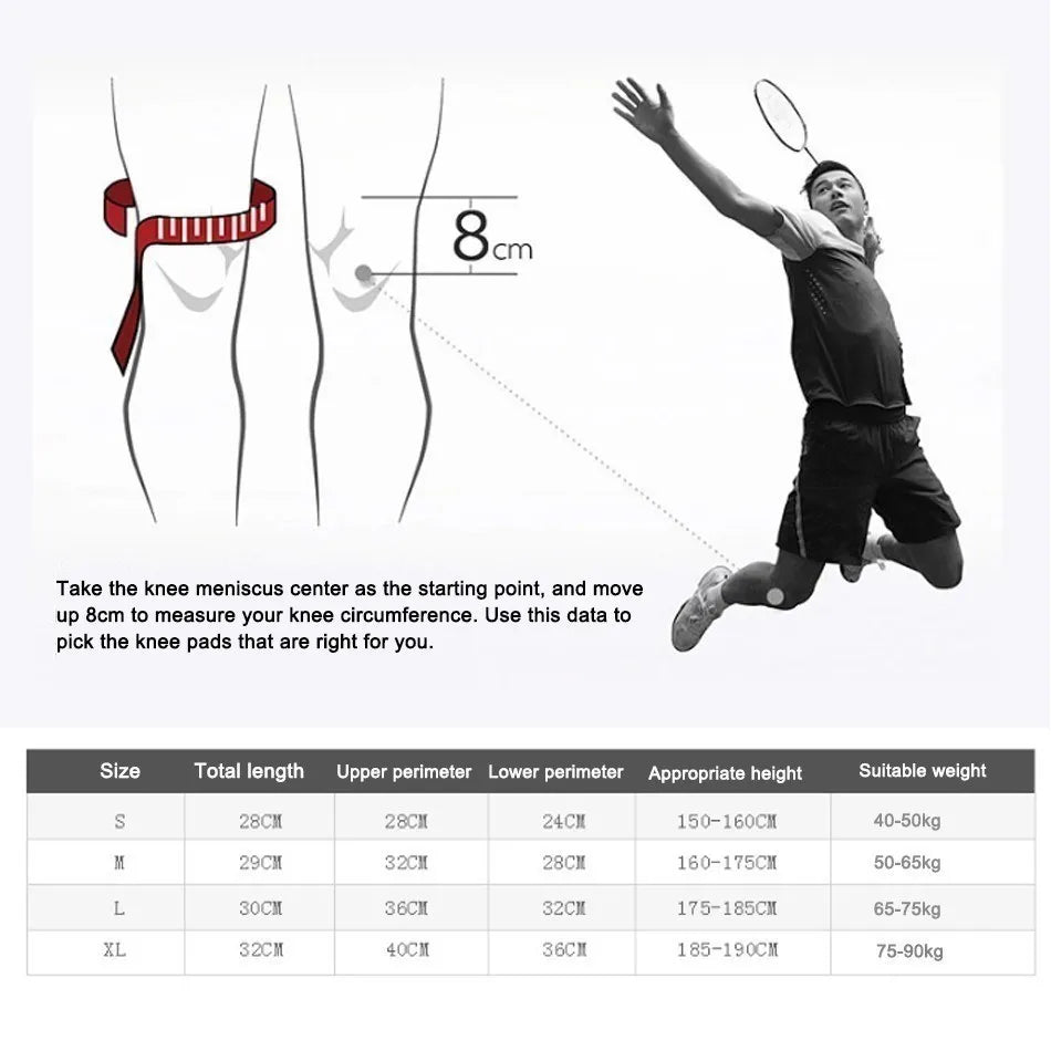 WOSWEIR Honeycomb Design Knee Pad Protector Compression Leg Sleeve for Basketball And Volleyball Knee Support Brace