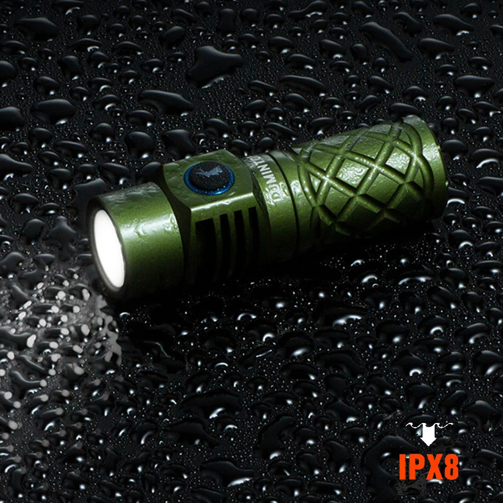 Lumintop THOR MINI lep Flashlight 700m Long range flashlight with USB TYPE C rechargeable outdoor searching flashlight