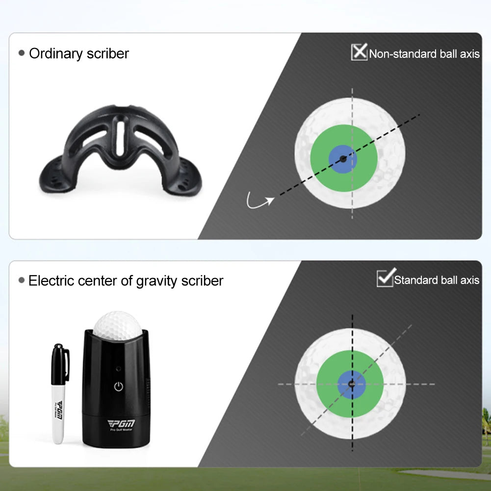 Golf Electric Scriber Finds Gravity Distribution Line Golf Ball Marker Electric Golf Scriber Golf Accessories