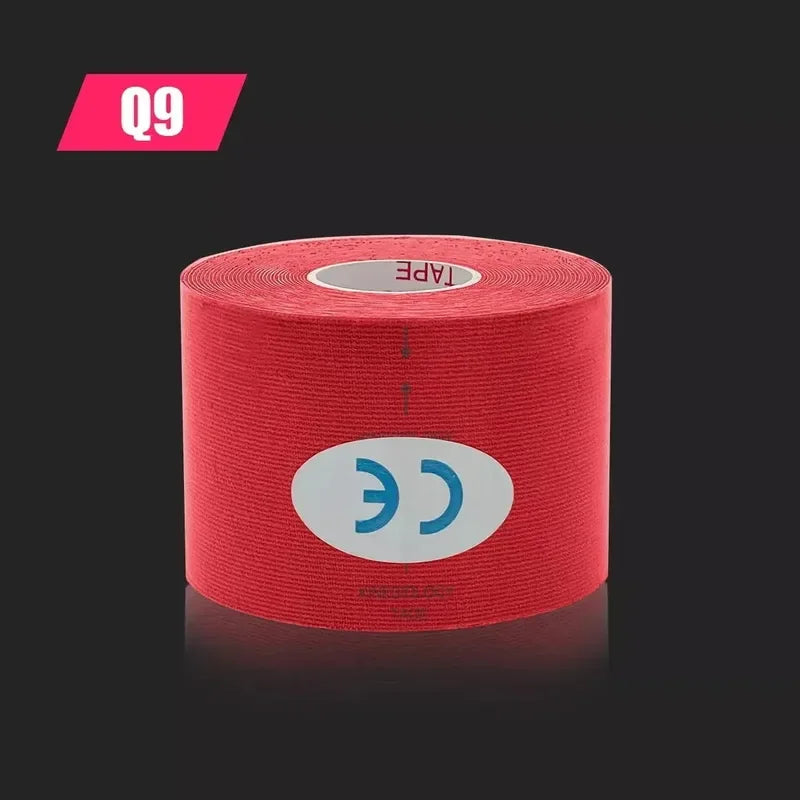 1/2Pcs Muscle Tape Sports Tape Kinesiology Tape Cotton Elastic Adhesive Muscle Bandage Care Physio Strain Injury Support
