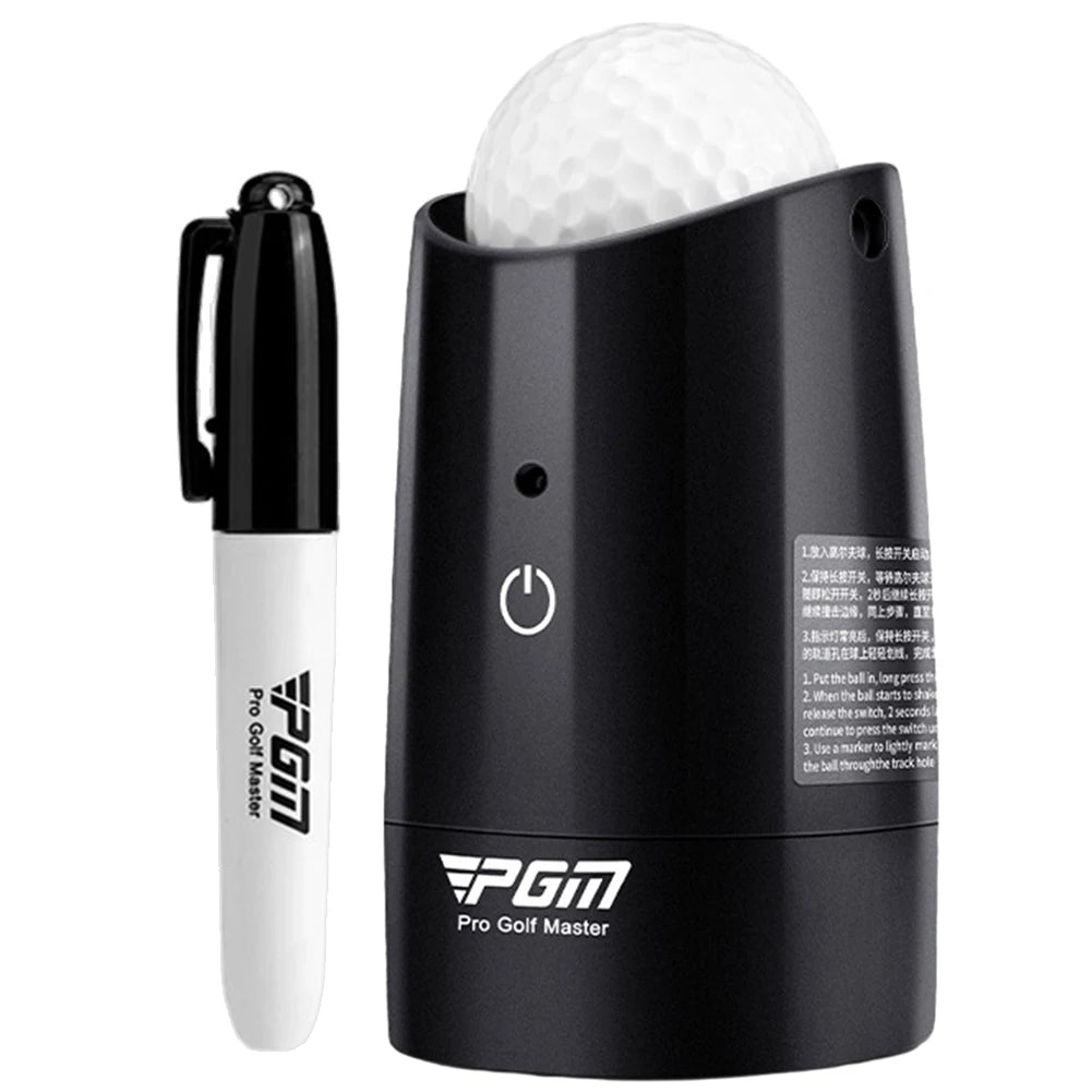 Golf Electric Scriber Finds Gravity Distribution Line Ball Spot Marker PP Electric Golf Scriber Golf Accessories