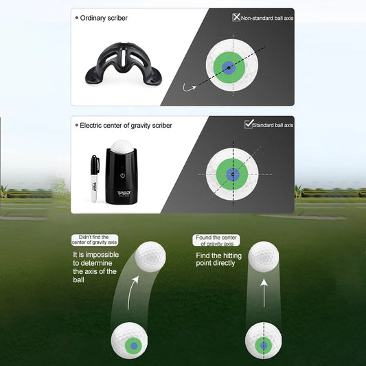 Golf Electric Scriber Finds Gravity Distribution Line Golf Ball Marker Electric Golf Scriber Golf Accessories