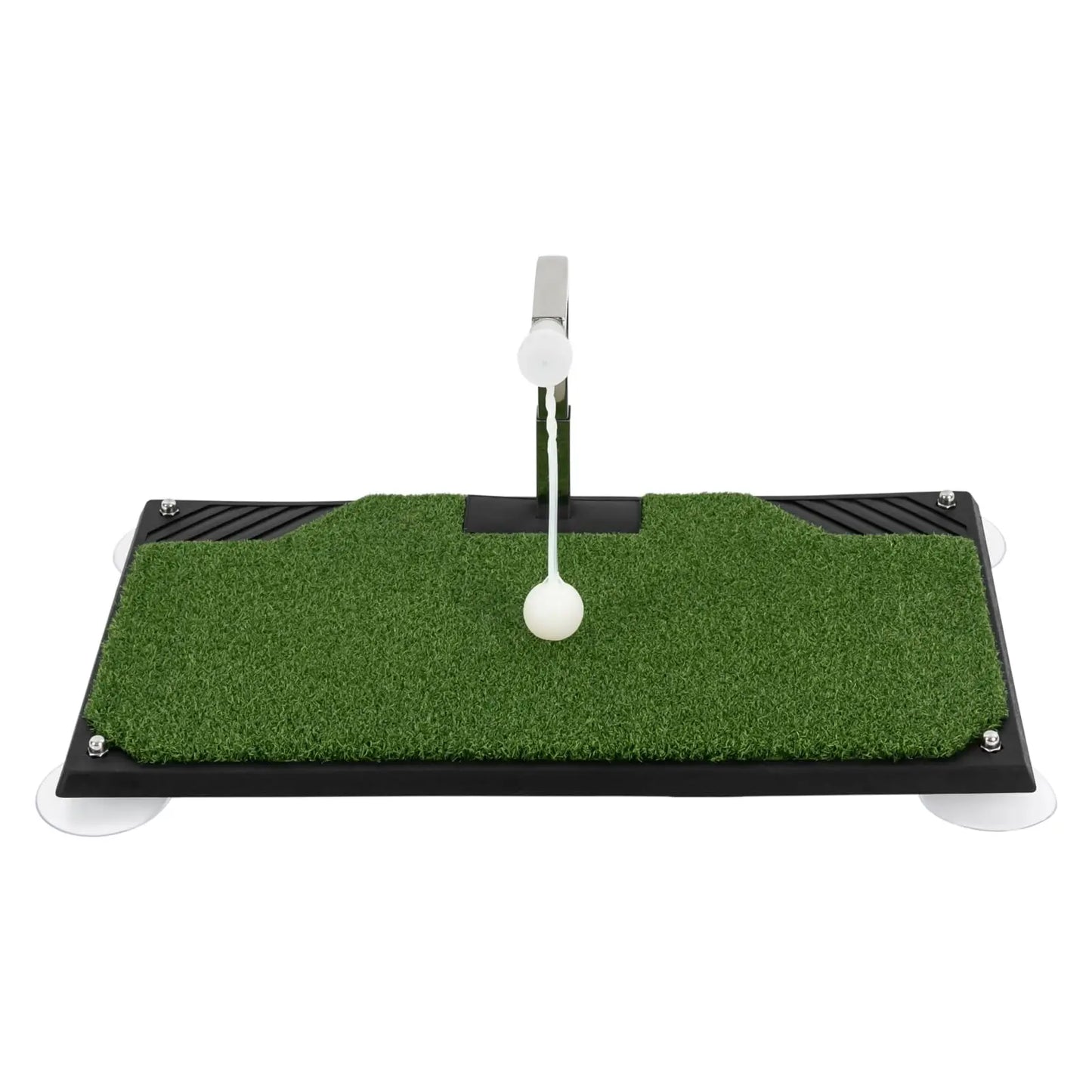Golf Swing Trainer with 5 Gears Height Adjustable Ball Mount, 360 °   Rotating Auto