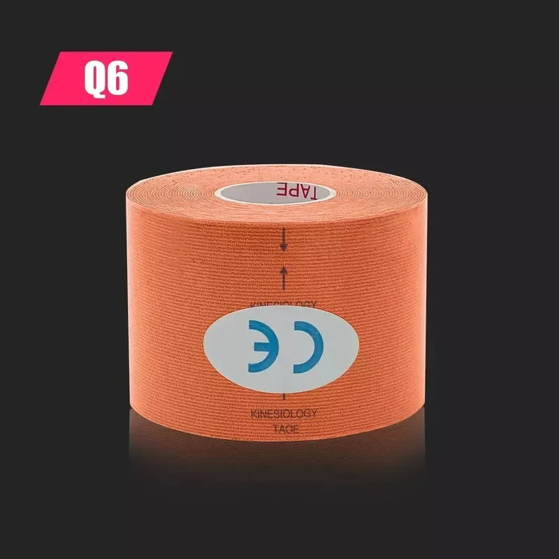 1/2Pcs Muscle Tape Sports Tape Kinesiology Tape Cotton Elastic Adhesive Muscle Bandage Care Physio Strain Injury Support