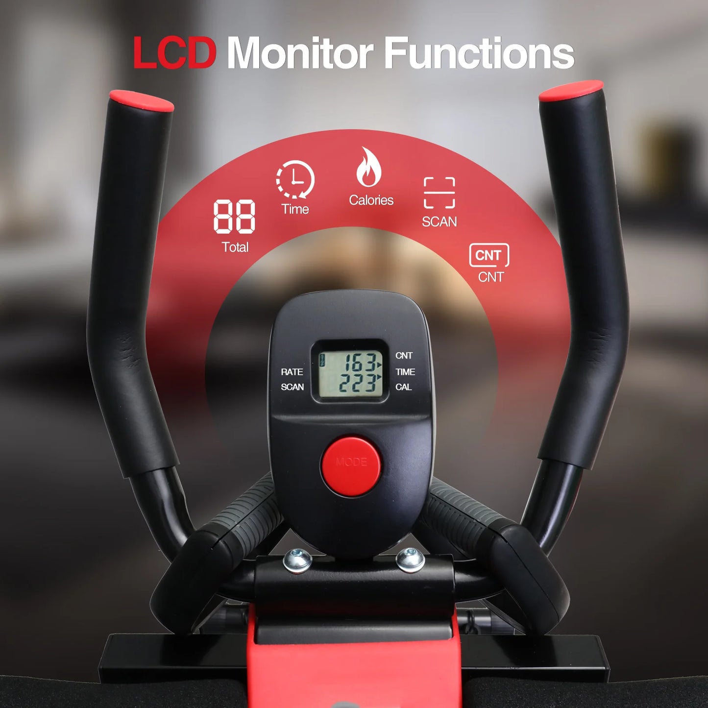 Abdominal Curling Exercise Machine Adjustable Dual Track Fitness Equipment Coaster Foldable Trainer Workout Core Ab For Home Gym