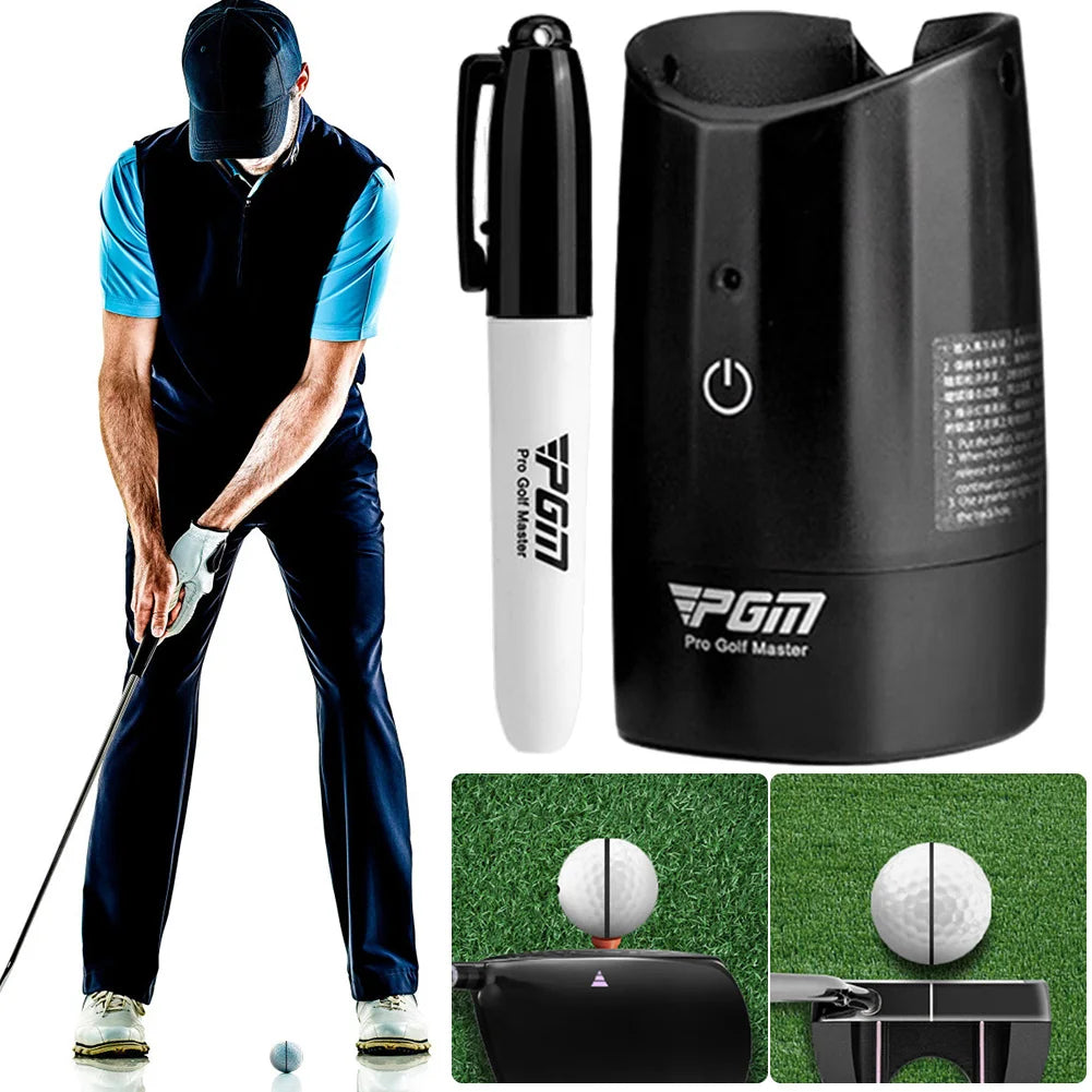Golf Electric Scriber Finds Gravity Distribution Line Golf Ball Marker Electric Golf Scriber Golf Accessories